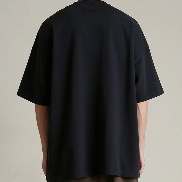 Fear of God University Essentials Black Heavy Oversized T-Shirt S & M *NEW* - Picture 3 of 4